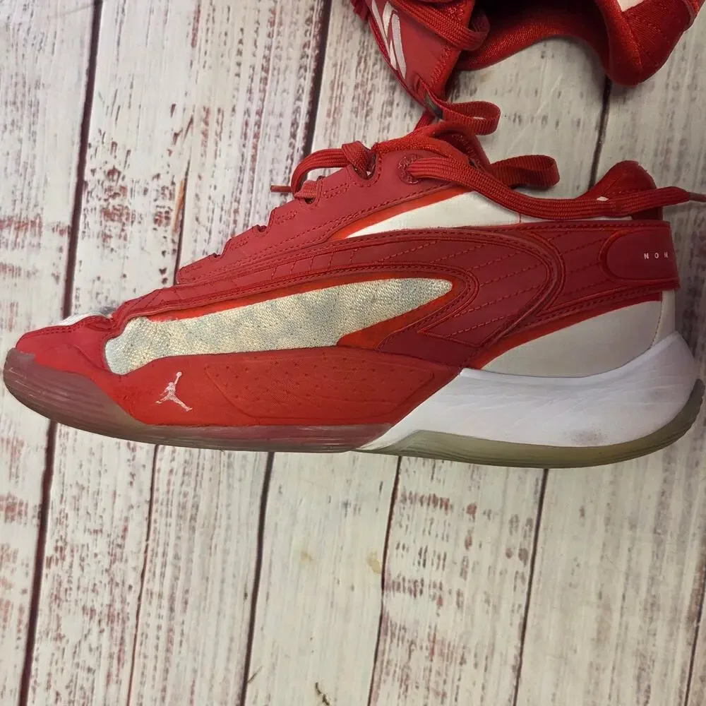 Jordan Luka 2 TB University Red White Men's Size 10.5 Basketball Shoes